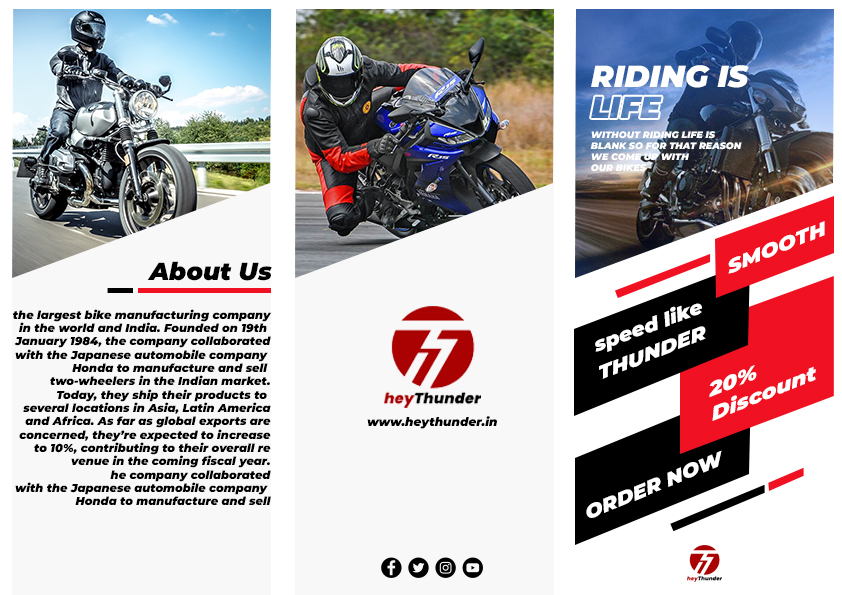 heyThunder Brochure out
